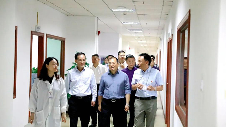 市委常委、市委組織部部長(zhǎng)江波走訪炬神電子